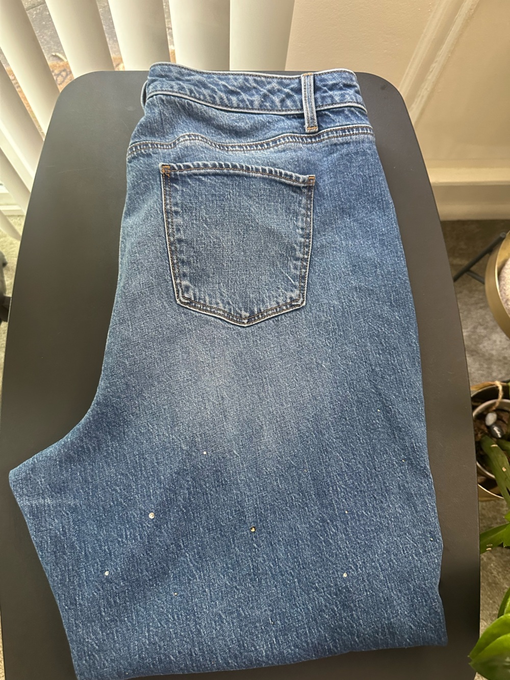 Talbots Crystal Embellished Slim Ankle Jeans – 20W - Picture 9 of 9
